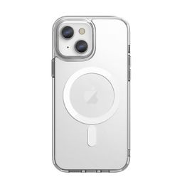 Чехол-накладка Uniq MagSafe Hybrid LifePro Xtreme для iPhone 13, поликарбонат, прозрачный— фото №1