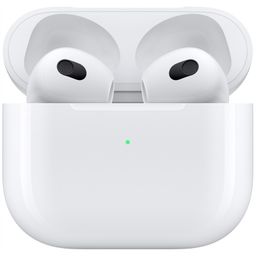 Беспроводные наушники Apple AirPods 3 MagSafe (2021) в зарядном футляре, белый— фото №3