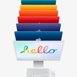 2021 Apple iMac 24″ синий (Apple M1, 8Gb, SSD 256Gb, M1 (8 GPU))— фото №6