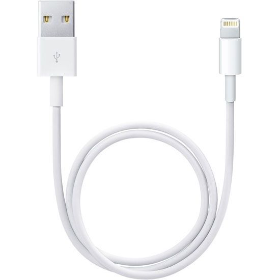 Кабель Apple USB / Lightning 0,5м, белый— фото №0