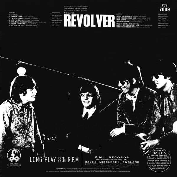 Виниловая пластинка The Beatles - Revolver (2012)— фото №1