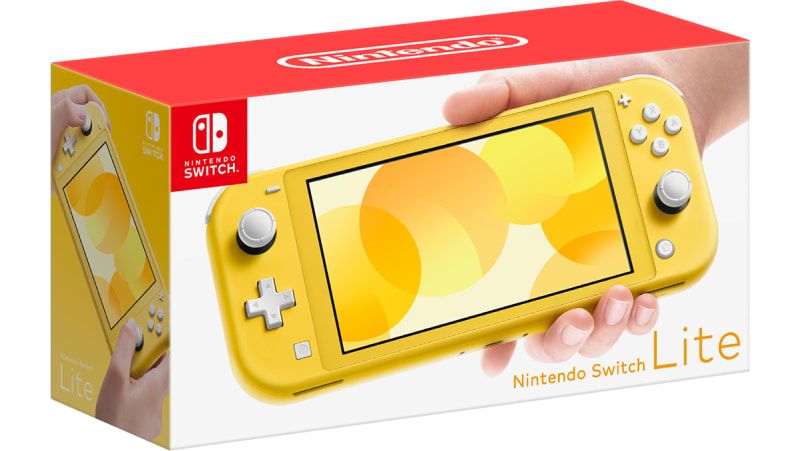 Игровая консоль Nintendo Switch Lite, желтый— фото №4