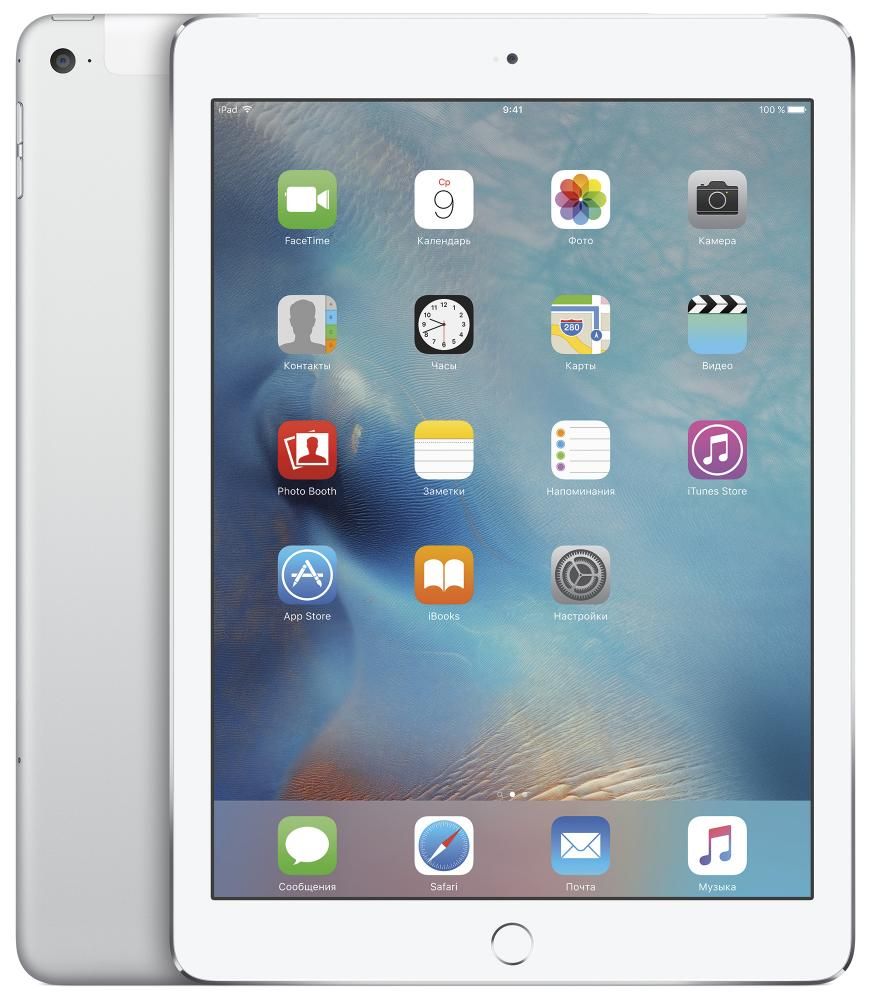 2014 Apple iPad Air 9,7″ (128Gb, Wi-Fi, серебристый)— фото №0