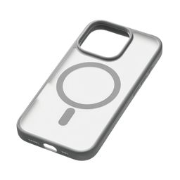 Чехол-накладка uBear Cloud Mag Case для iPhone 16 Pro, силикон, серый— фото №4