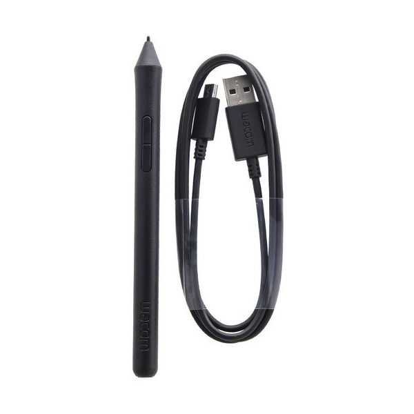 Графический планшет Wacom One 2 Small, Формат А6, Черный с красным— фото №2