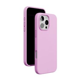 Чехол-накладка VLP Aster Case для iPhone 16 Pro Max, силикон, розовый— фото №3