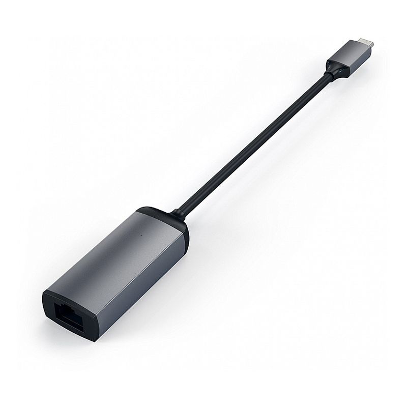 Адаптер Satechi Type-C to Gigabit Ethernet USB-C / Ethernet, серый космос— фото №1