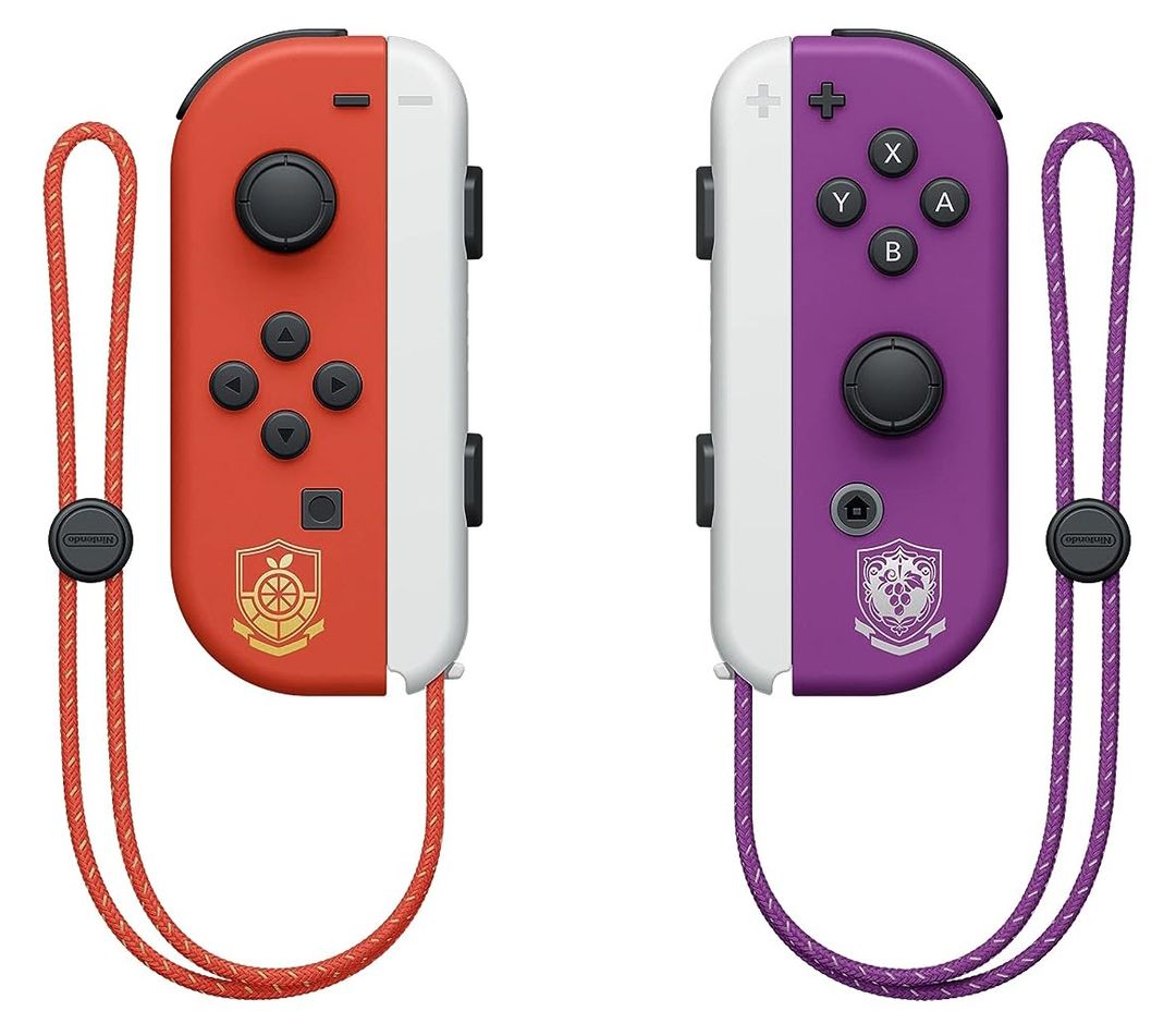 Игровая консоль Nintendo Switch OLED Pokemon Skarlet and Violet Edition— фото №5