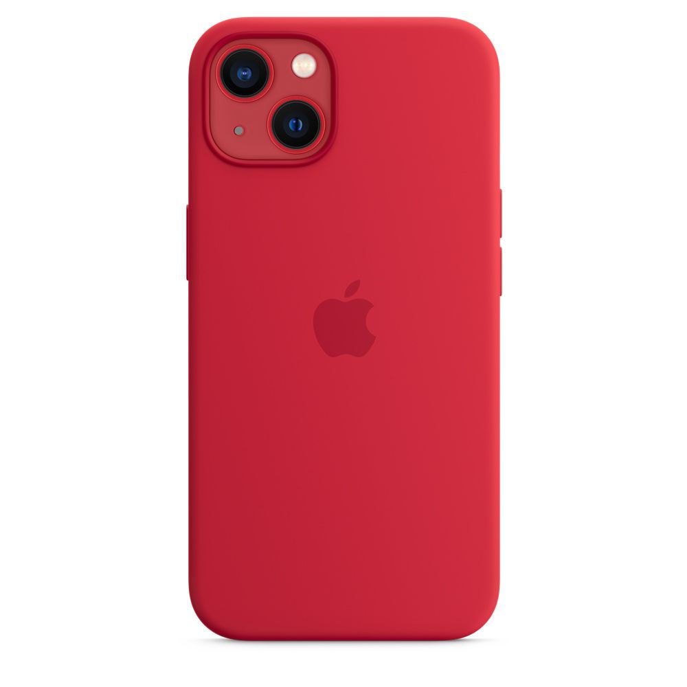 Чехол-накладка Apple MagSafe для iPhone 13, силикон, (PRODUCT)RED— фото №4