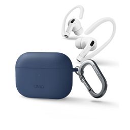 Чехол Uniq NEXO синий, для AirPods Pro 2— фото №2