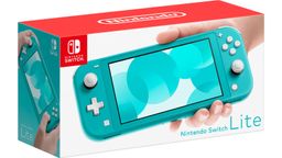 Игровая консоль Nintendo Switch Lite, бирюзовый— фото №4