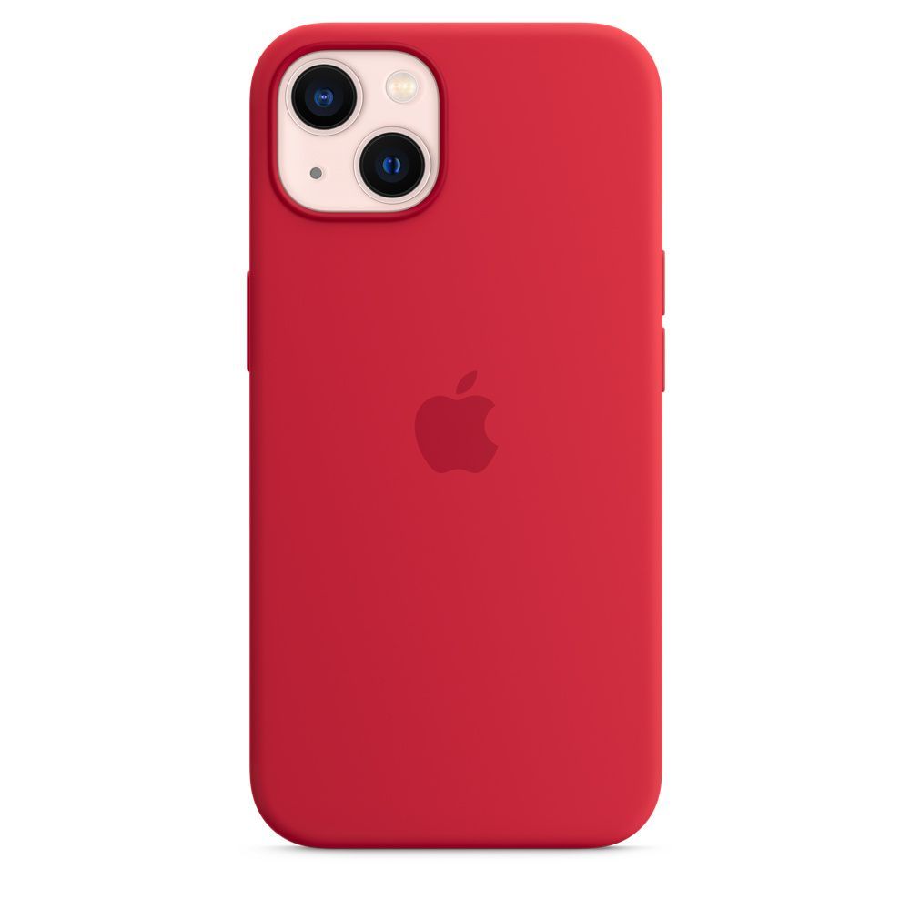 Чехол-накладка Apple MagSafe для iPhone 13, силикон, (PRODUCT)RED— фото №3