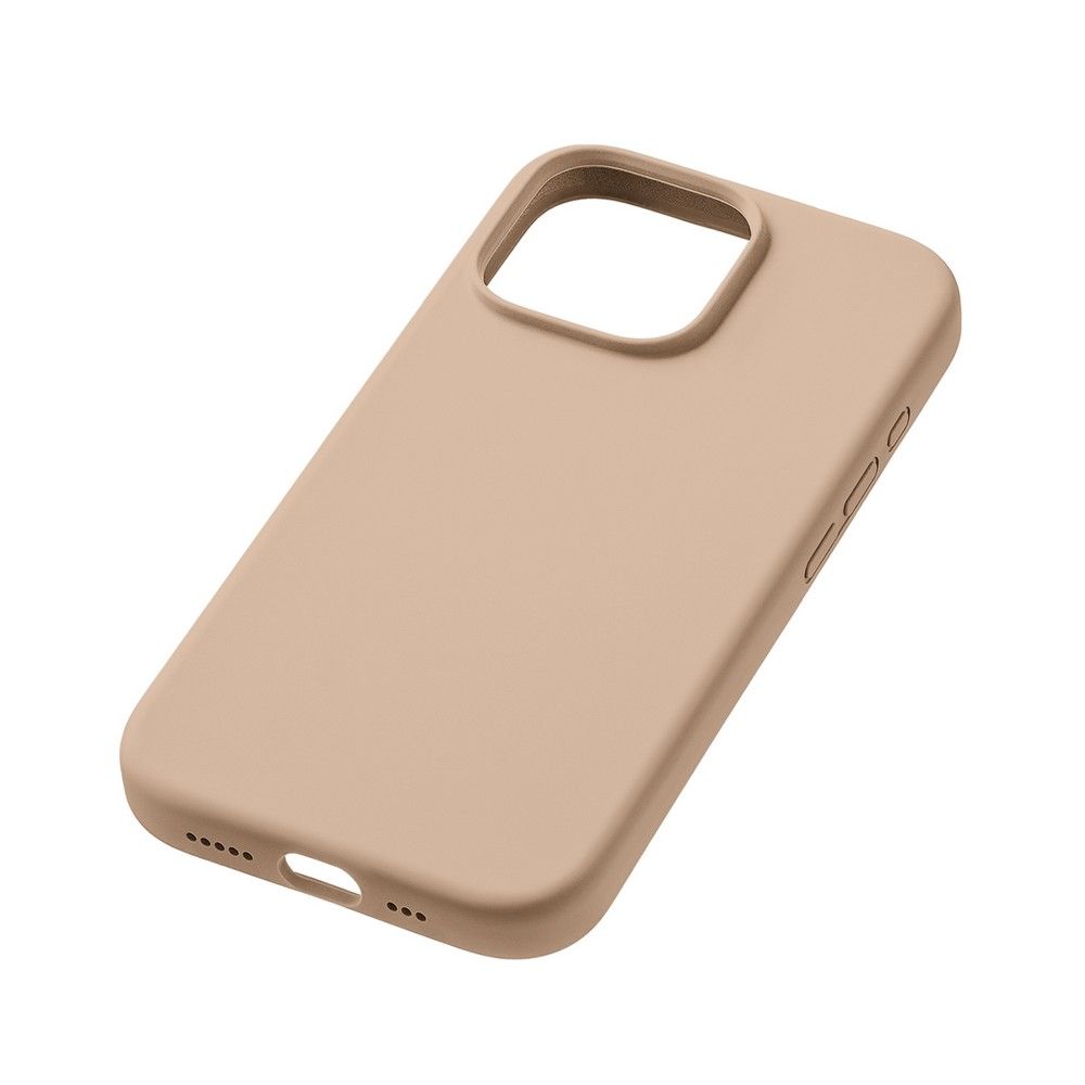 Чехол-накладка uBear Touch Mag Case для iPhone 16 Pro Max, силикон, латте— фото №4