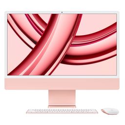 2023 Apple iMac 24″ розовый (Apple M3, 8Gb, SSD 256Gb, M3 (8 GPU))— фото №0