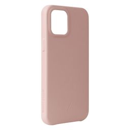 Чехол-накладка Native Union Clic Classic для iPhone 12 Pro Max, кожа, розовый— фото №3