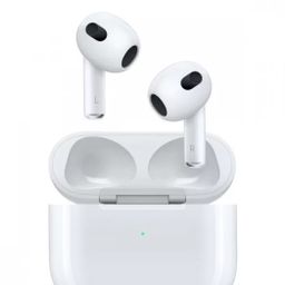 Беспроводные наушники Apple AirPods 3 (2021) Lighting Charging Case, белый— фото №0