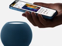 Умная колонка Apple HomePod mini синий— фото №3