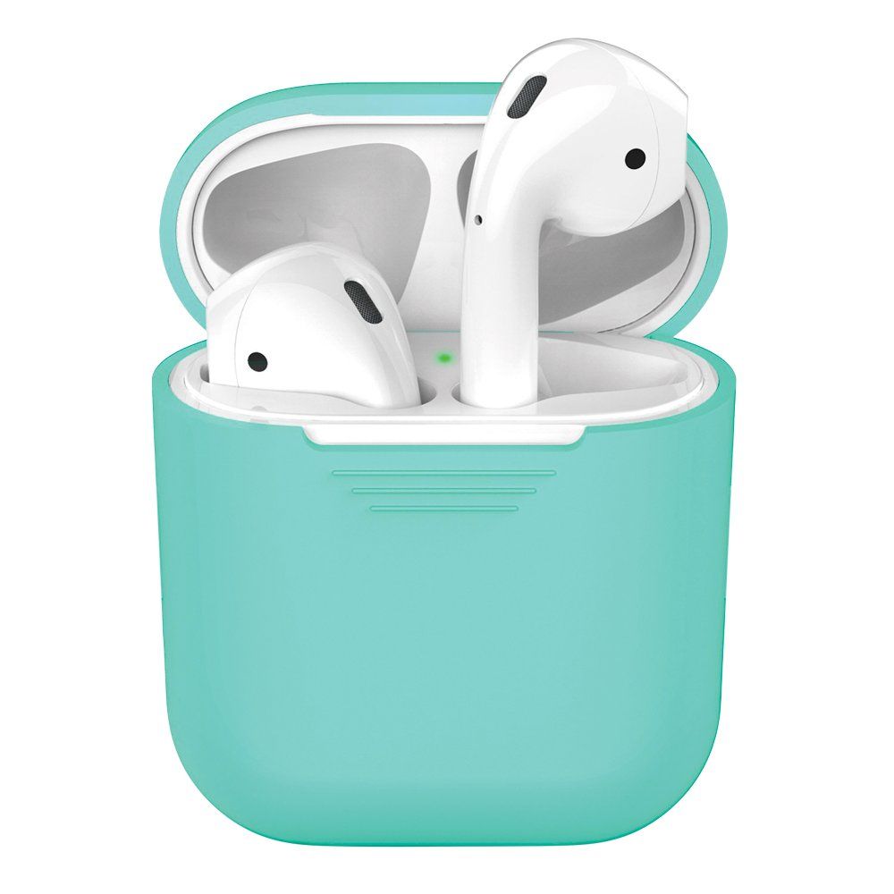 Силиконовый чехол Deppa для AirPods, мятный— фото №0