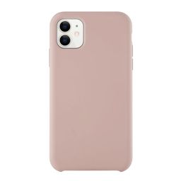 Чехол-накладка uBear Touch Case для iPhone 11, силикон, розовый— фото №2