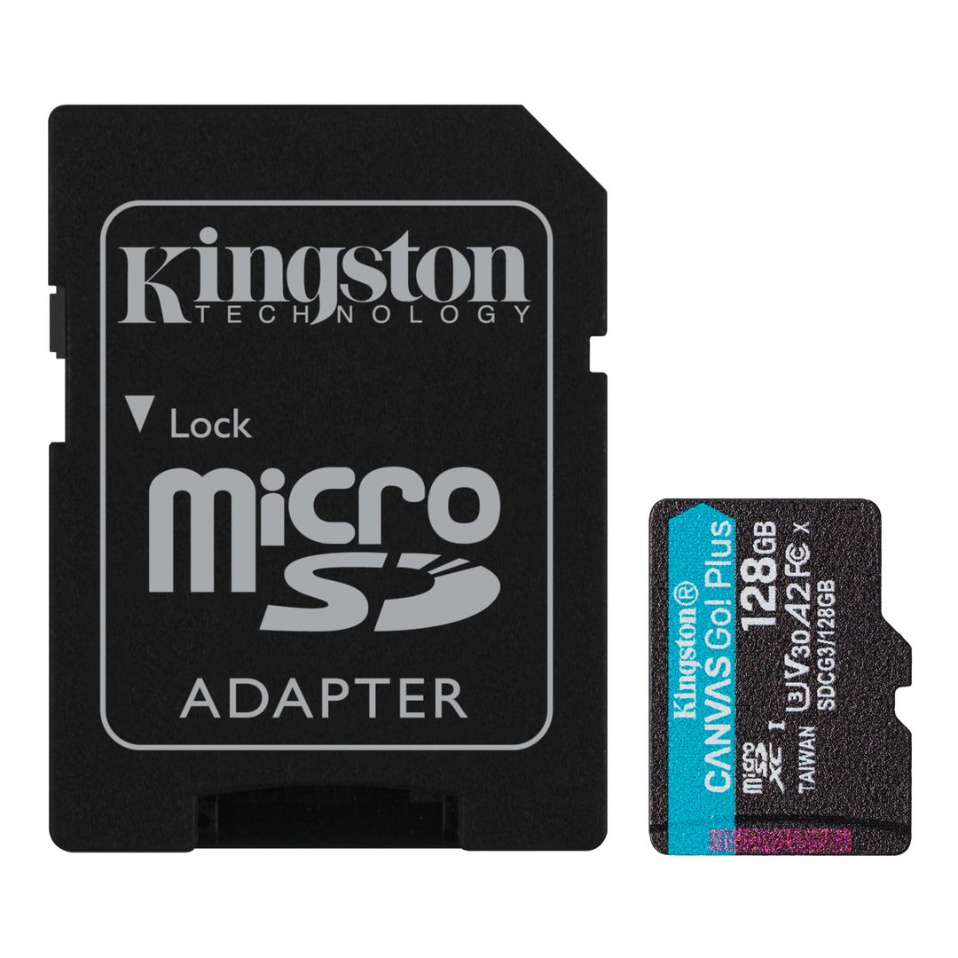 Карта памяти microSDXC Kingston Canvas Go Plus, 128GB— фото №0