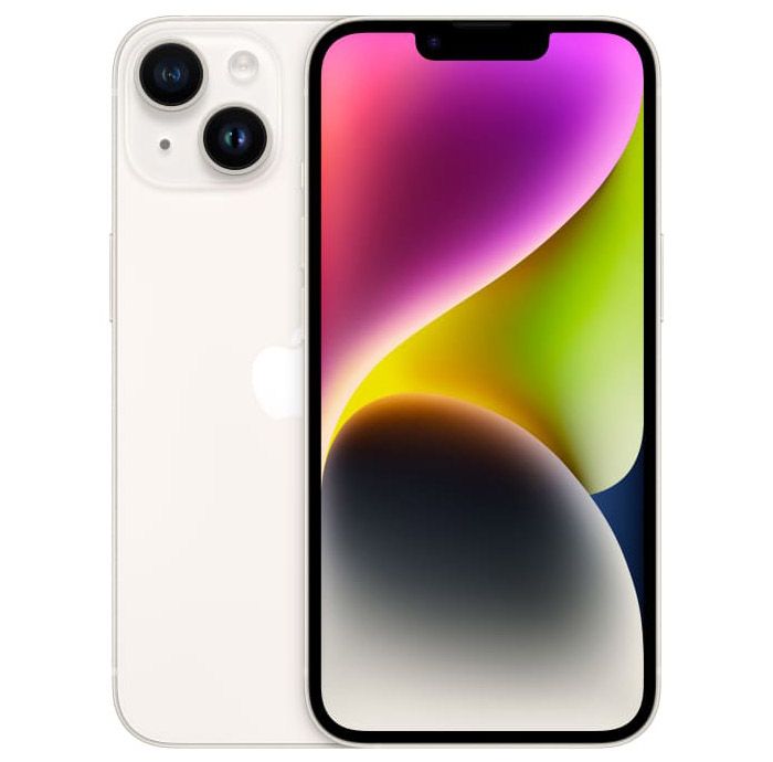 Apple iPhone 14 nano SIM+eSIM 128GB, сияющая звезда— фото №0