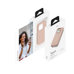 Чехол-накладка uBear Touch Mag Case для iPhone 16 Pro, силикон, латте— фото №10