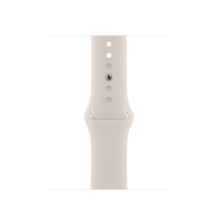 Apple Watch Series 8 GPS 45mm (корпус - сияющая звезда, спортивный ремешок цвета сияющая звезда, IP6X)— фото №2