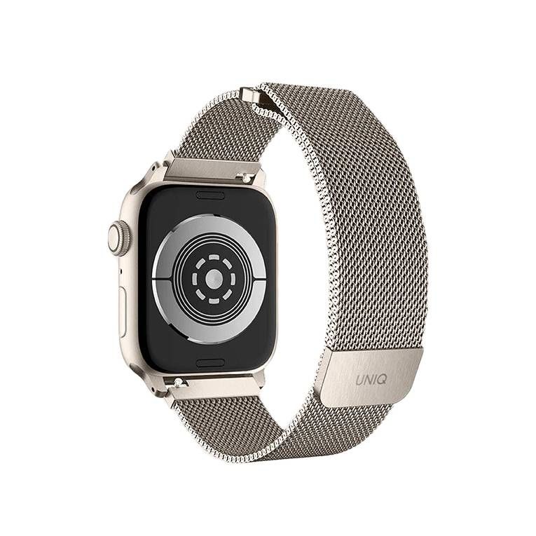 Ремешок Uniq Dante Strap Mesh Steel для Apple Watch 45mm 45mm, Нержавеющая сталь, сияющая звезда— фото №1