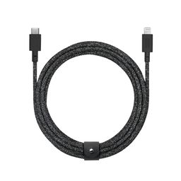 Кабель Native Union Belt Cable USB-C / Lightning, 3м, черный— фото №0