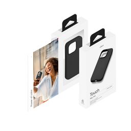 Чехол-накладка uBear Touch Mag Case для iPhone 16 Pro, силикон, черный— фото №10