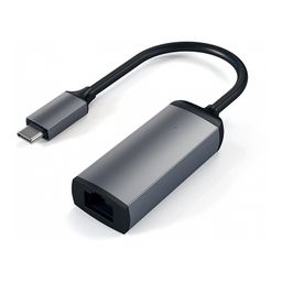 Адаптер Satechi Type-C to Gigabit Ethernet USB-C / Ethernet, серый космос— фото №0