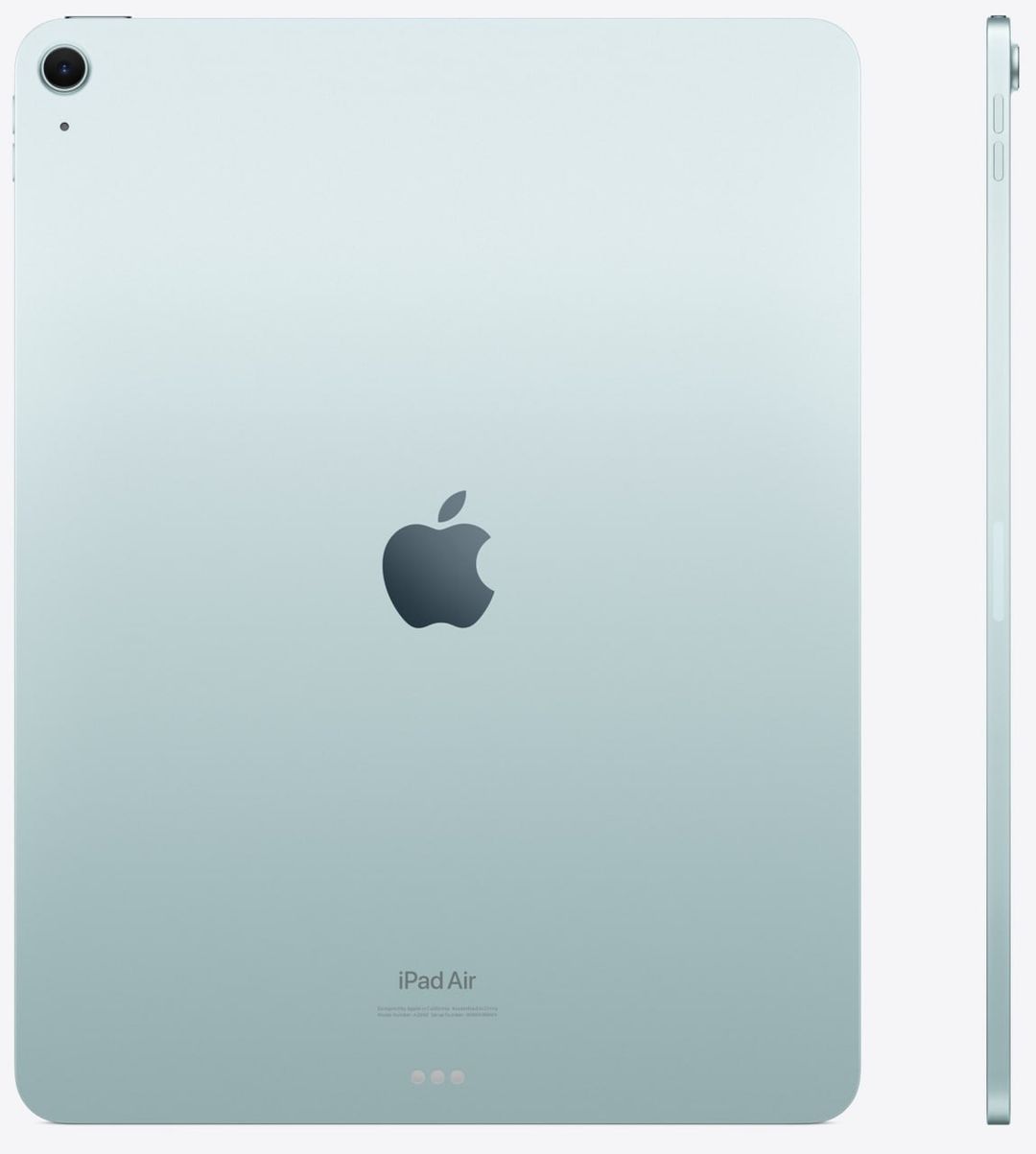 2024 Apple iPad Air 13″ (1024GB, Wi-Fi + Cellular, голубой)— фото №2