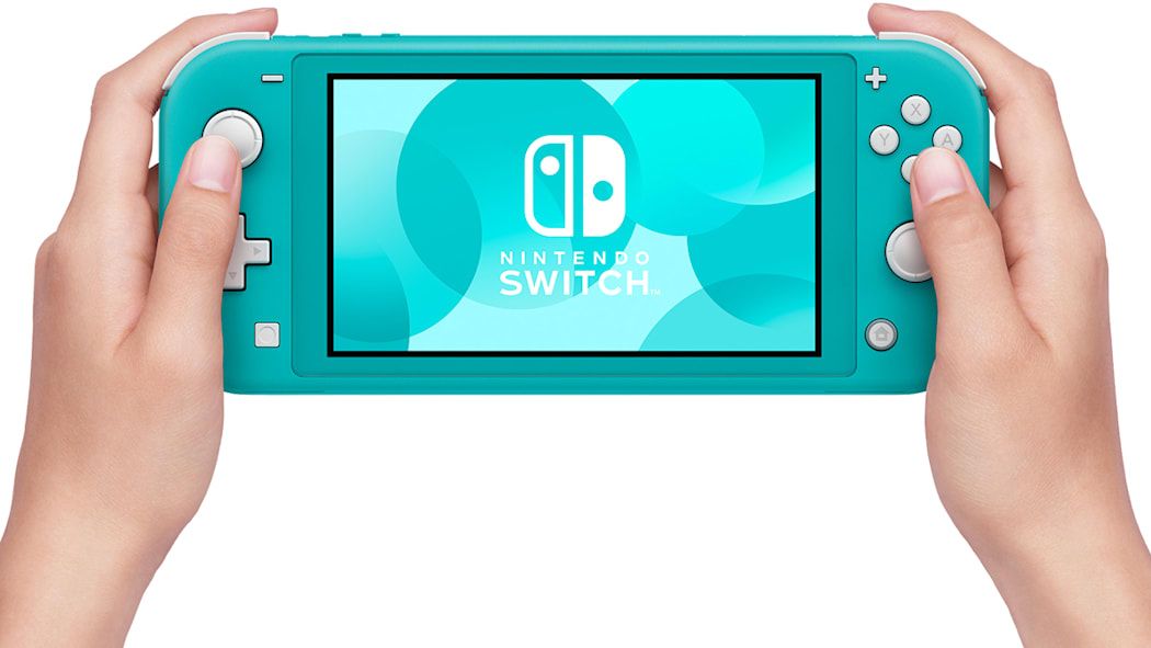 Игровая консоль Nintendo Switch Lite, бирюзовый— фото №2