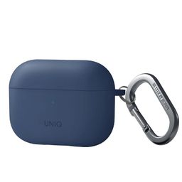 Чехол Uniq NEXO синий, для AirPods Pro 2— фото №0