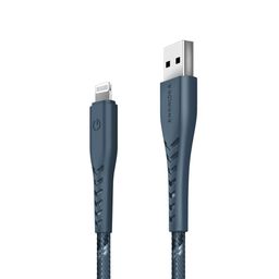 Кабель EnergEA USB / Lightning, 1,5м, синий— фото №1