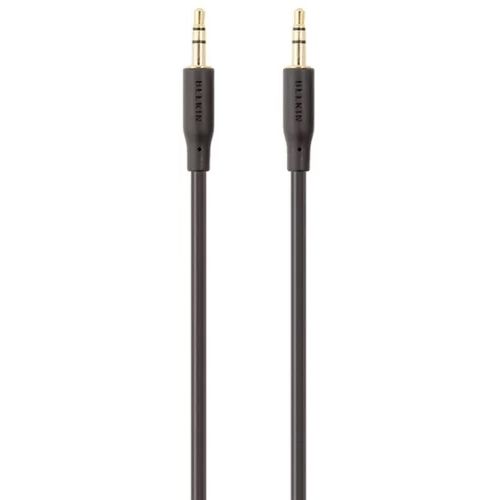 Кабель Belkin mini-jack 3.5 mm / mini-jack 3.5 mm, 2м, черный— фото №0