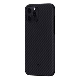 Чехол-накладка Pitaka MagCase для iPhone 12 Pro Max, арамид (кевлар), черный/серый— фото №0